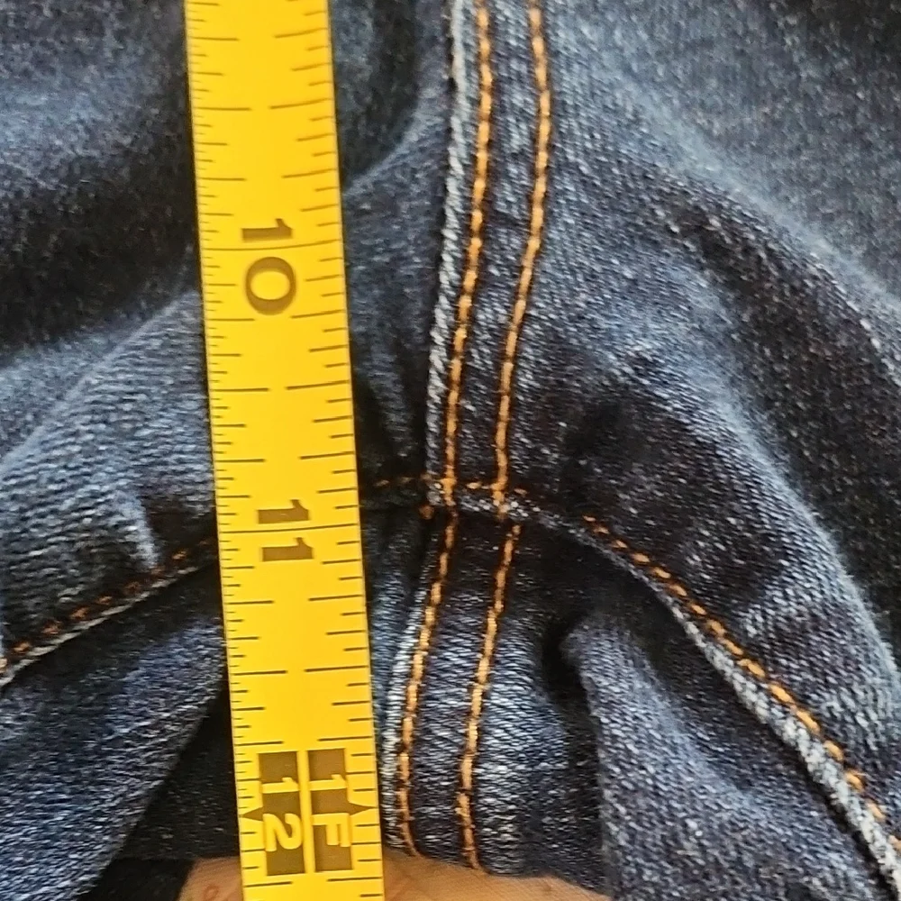 Talbots Classic Straight Leg - Long Jeans - Size12 Tall - Picture 4 of 8